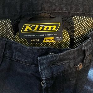 Klim motorcycle jeans 34x30
